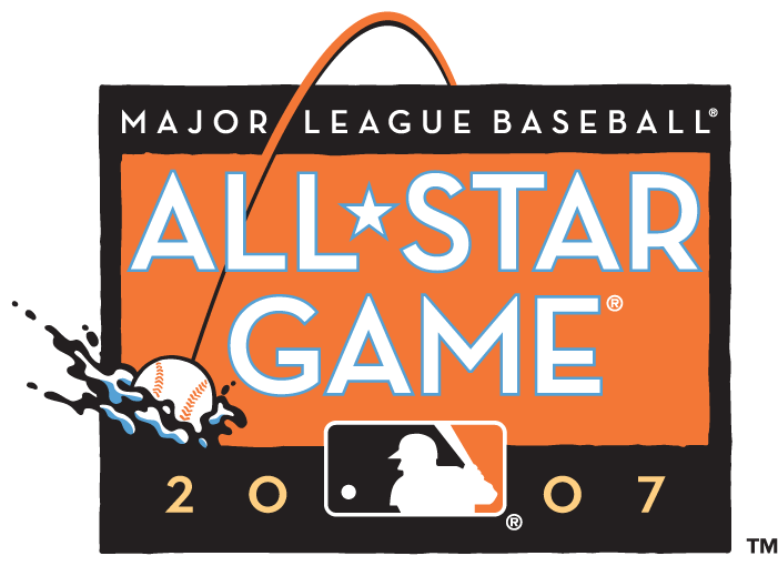 MLB All-Star Game 2007 Alternate Logo v3 iron on transfers for T-shirts